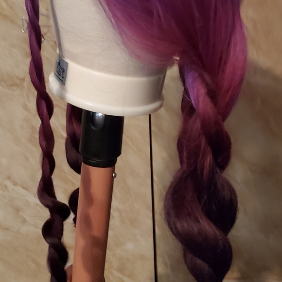Youvimi Long Purple gradient wig - Picture 5 of 10